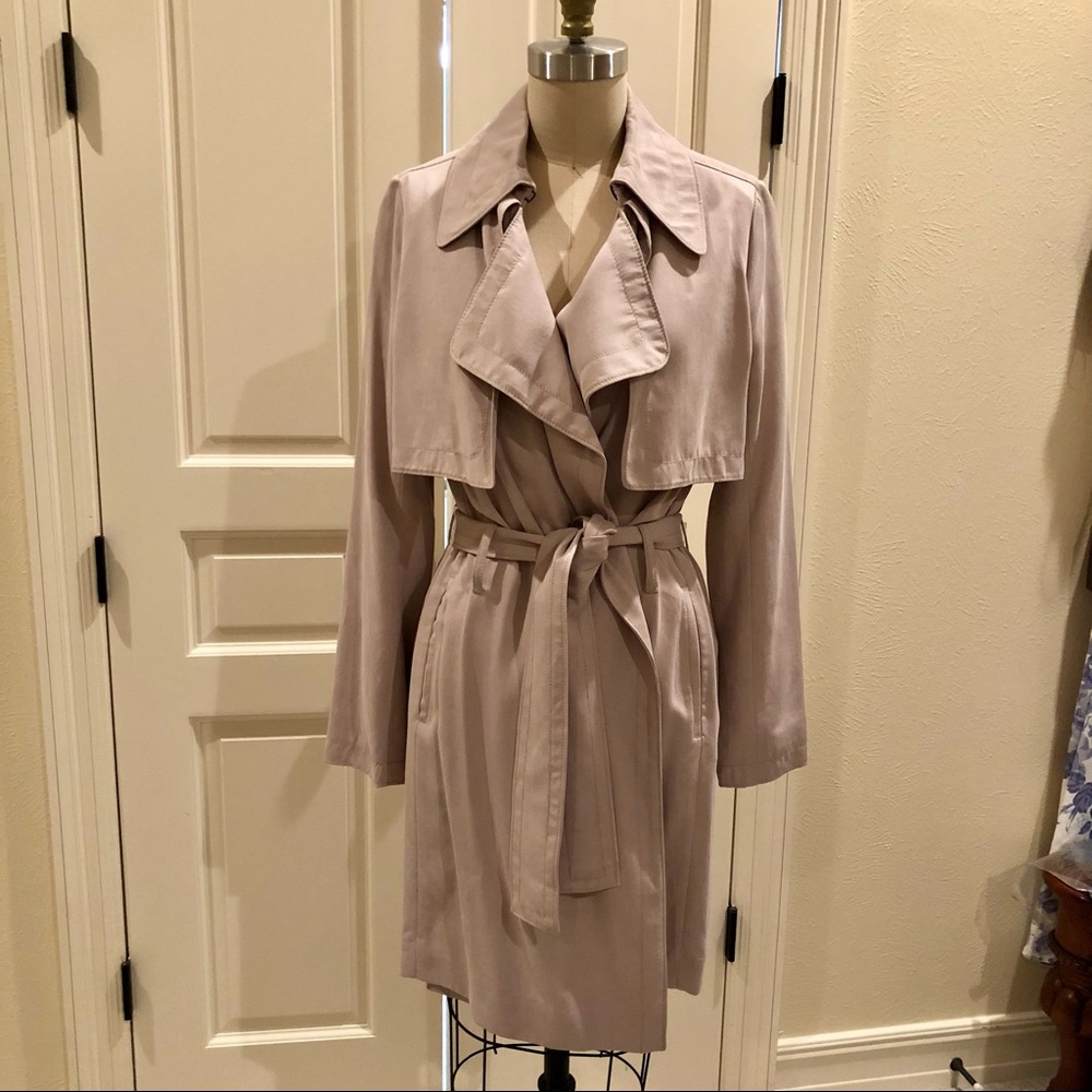 Club Monaco Lindy Soft Trench Coat